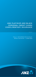 ANZ Platinum 和 Black 免费保险